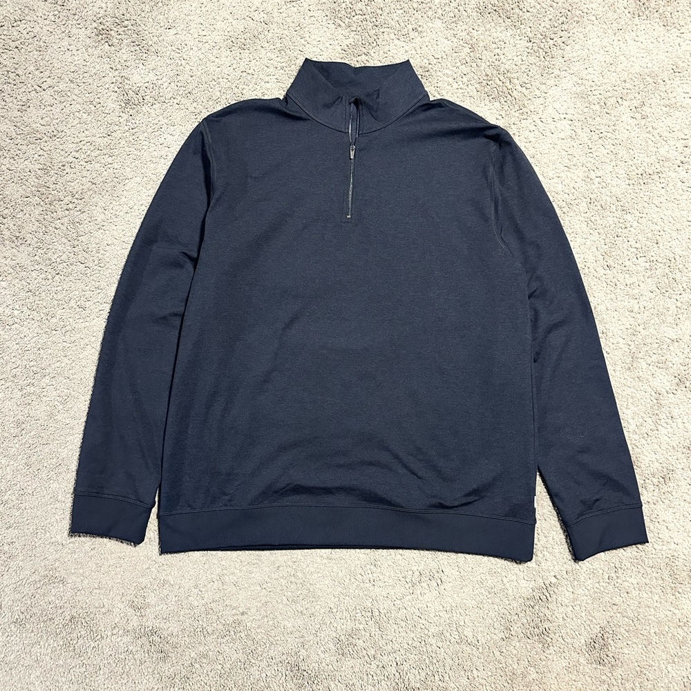Vuori Men’s Charcoal Coronado Half Zip Pullover